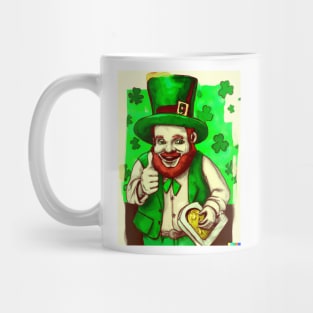 St Patrick Painting Mug